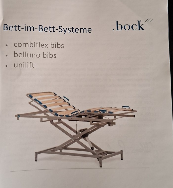 Bild von Otto Bock Pflegebett-Einlege-Lattenrost "BIBS"