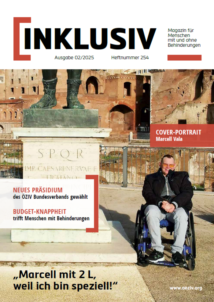 Cover der ÖZIV Inklusiv